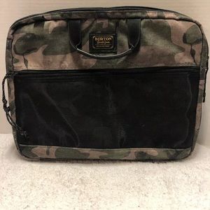 BURTON 15” Laptop Camo Print Bag
